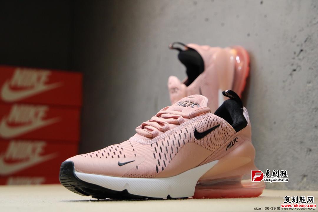 耐克nike air max 270系列后跟半掌气垫慢跑鞋货号:cd7338系列