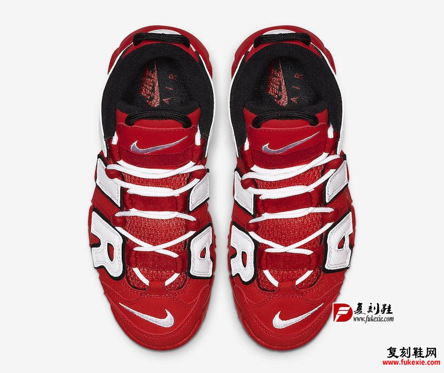 Nike Air More Uptempo GS 货号：CD9402-600 - 莆田鞋