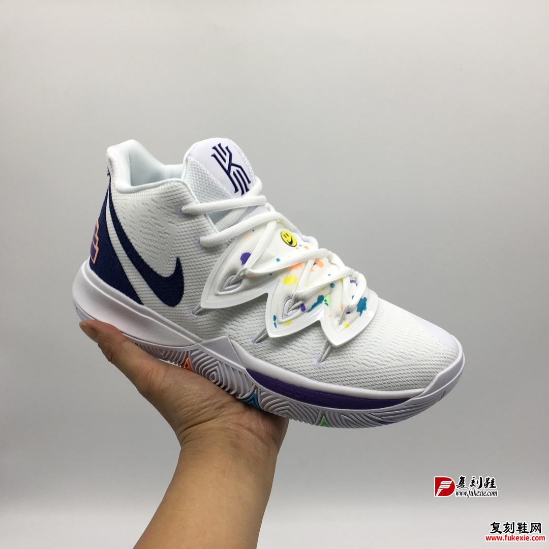 耐克nikekyrie5欧文五代实战篮球鞋前掌带内置气垫版本