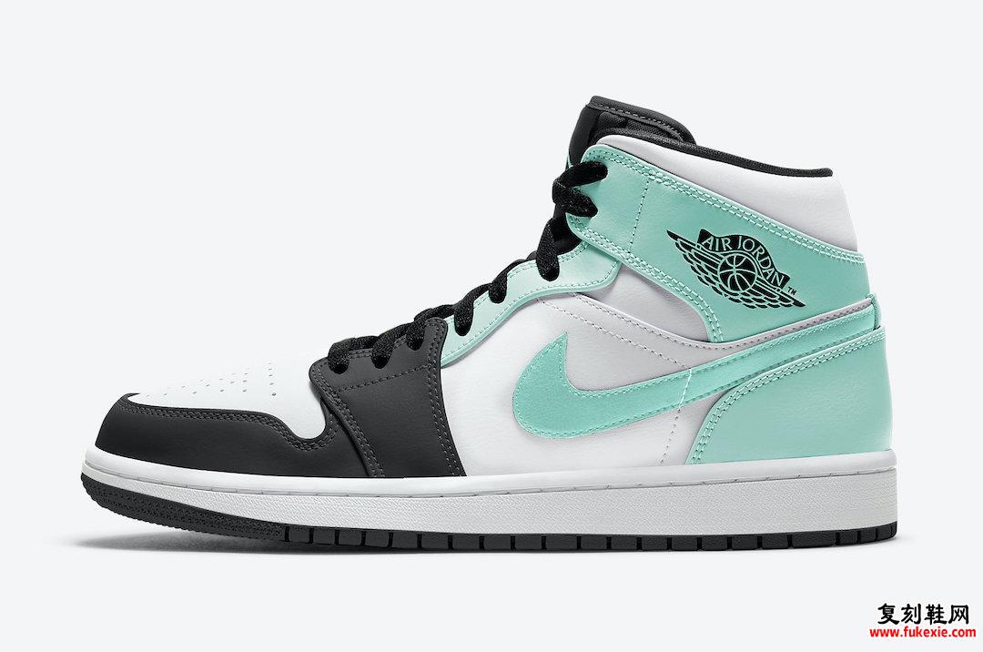 Air Jordan 1 Mid Island Green 554724-132发售日期