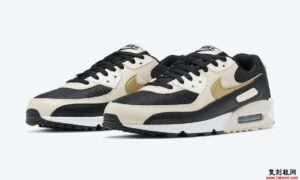 Nike Air Max 90 Black Metallic Gold DB9578-001发售日期