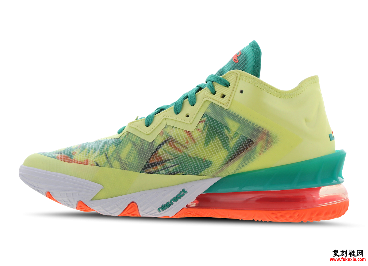 Nike LeBron 18 Low LeBronold Palmer发售日期