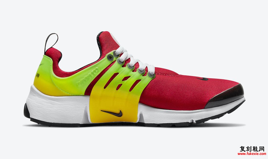 Nike Air Presto University Red Black Tour Yellow CT3550-600 发布日期