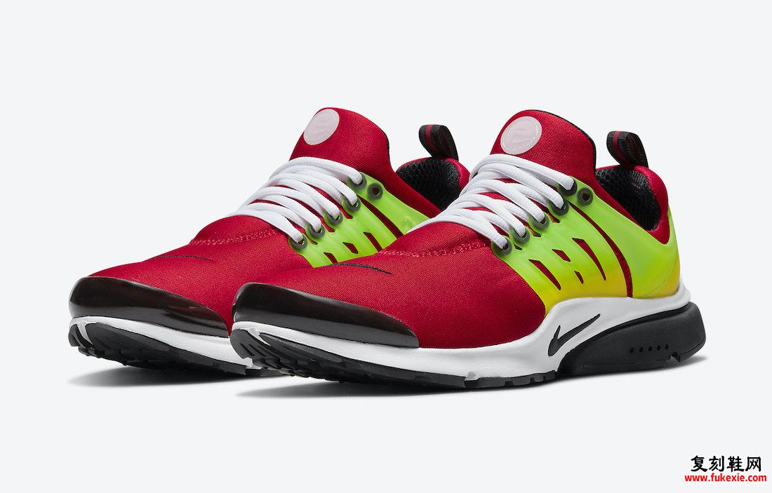 Nike Air Presto University Red Black Tour Yellow CT3550-600 发布日期