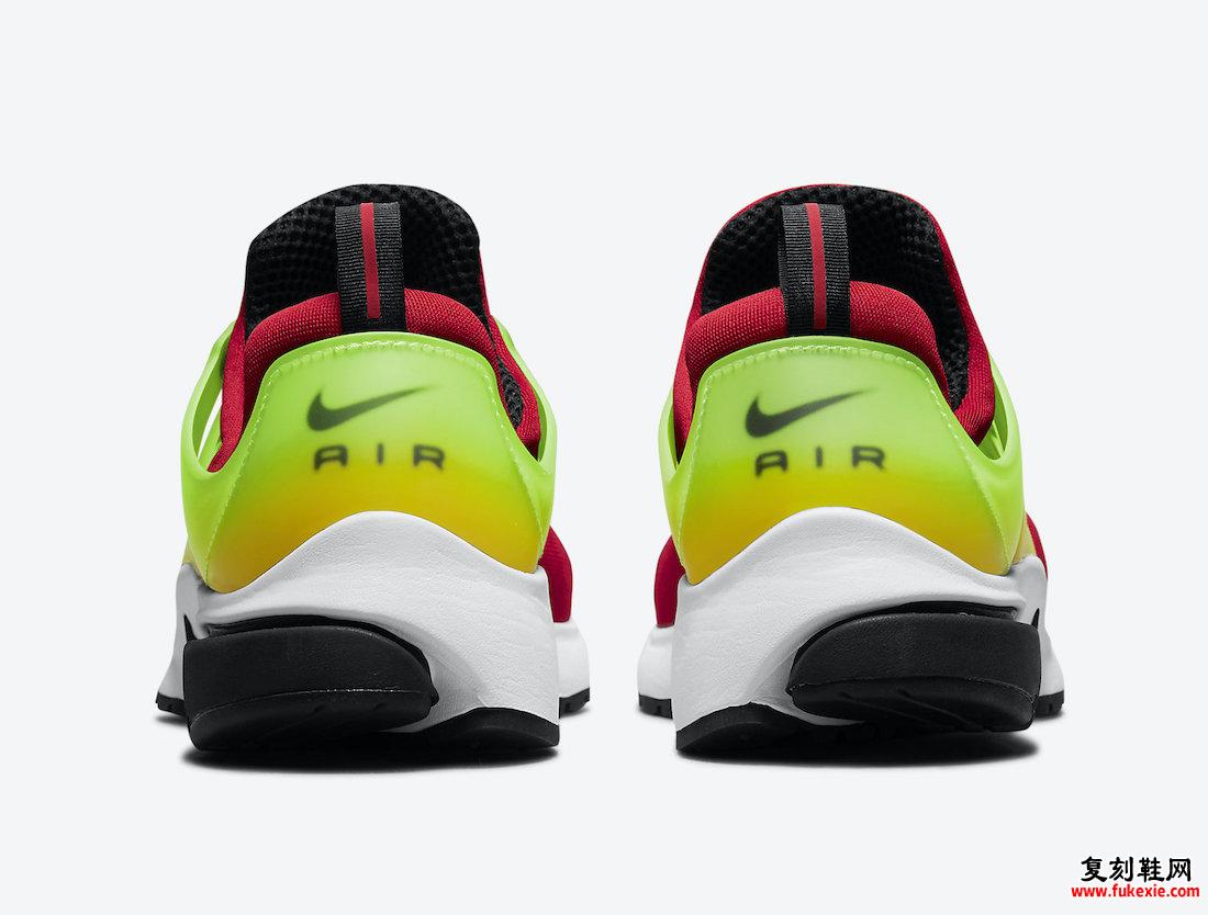 Nike Air Presto University Red Black Tour Yellow CT3550-600 发布日期