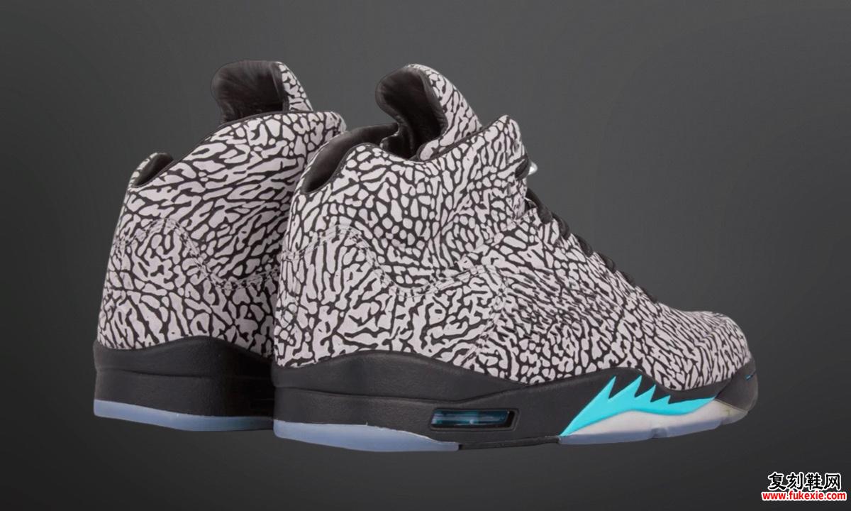 Air Jordan 5 3Lab5 “Elephant Print” 大象印花 货号：599581-007