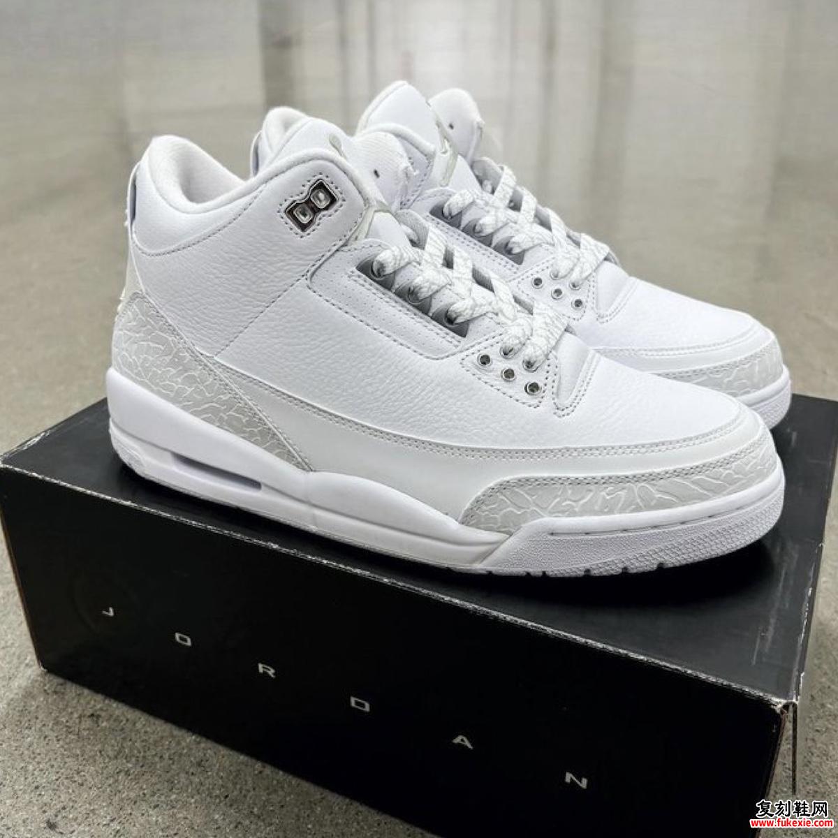 Air Jordan 3 “Pure Money” 将于 2025 年 8 月回归 货号：CT8532-111