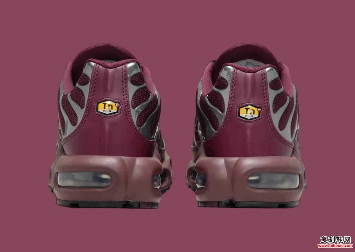 Nike Air Max Plus “Night Maroon” 发布 2024 年假日 货号：HJ9743-600