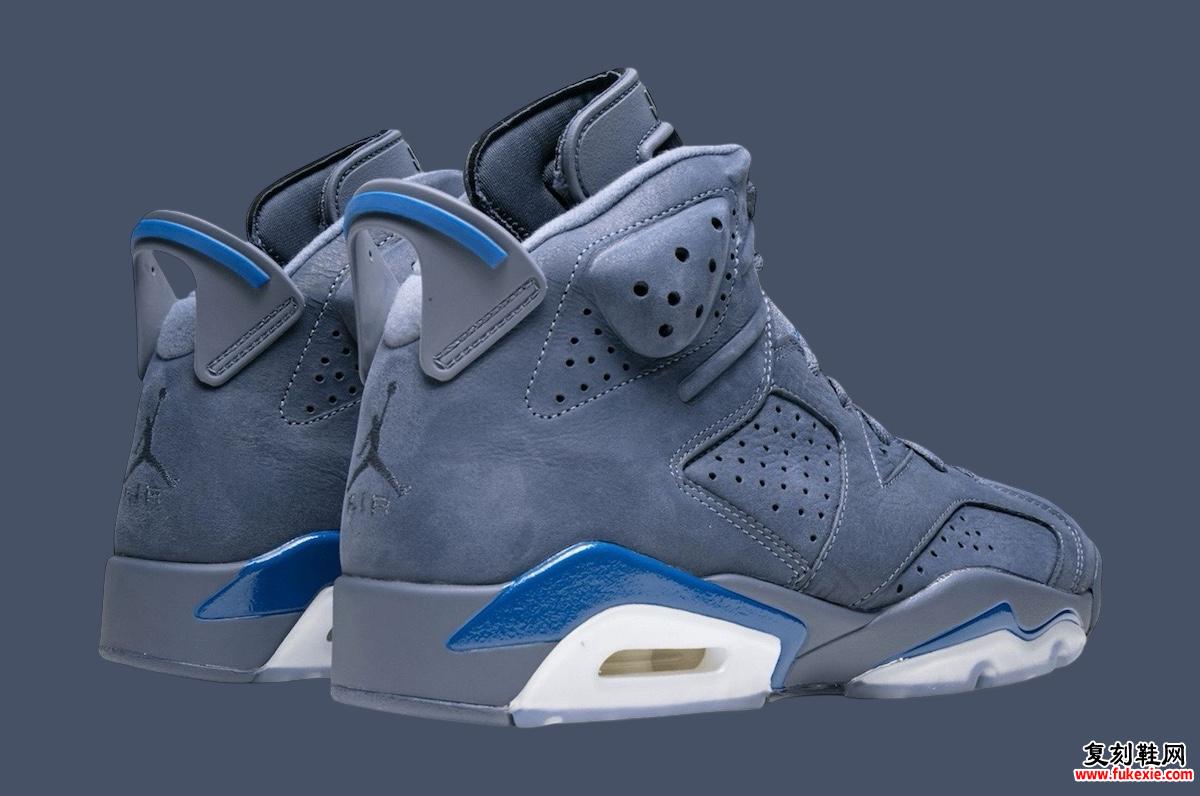 一起欣赏 Air Jordan 6 “”Diffused Blue” 值得关注 货号：384664-400