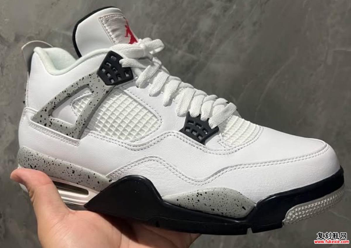 Air Jordan 4 OG “White Cement” 将于 2025 年 5 月回归 货号：FV5029-100