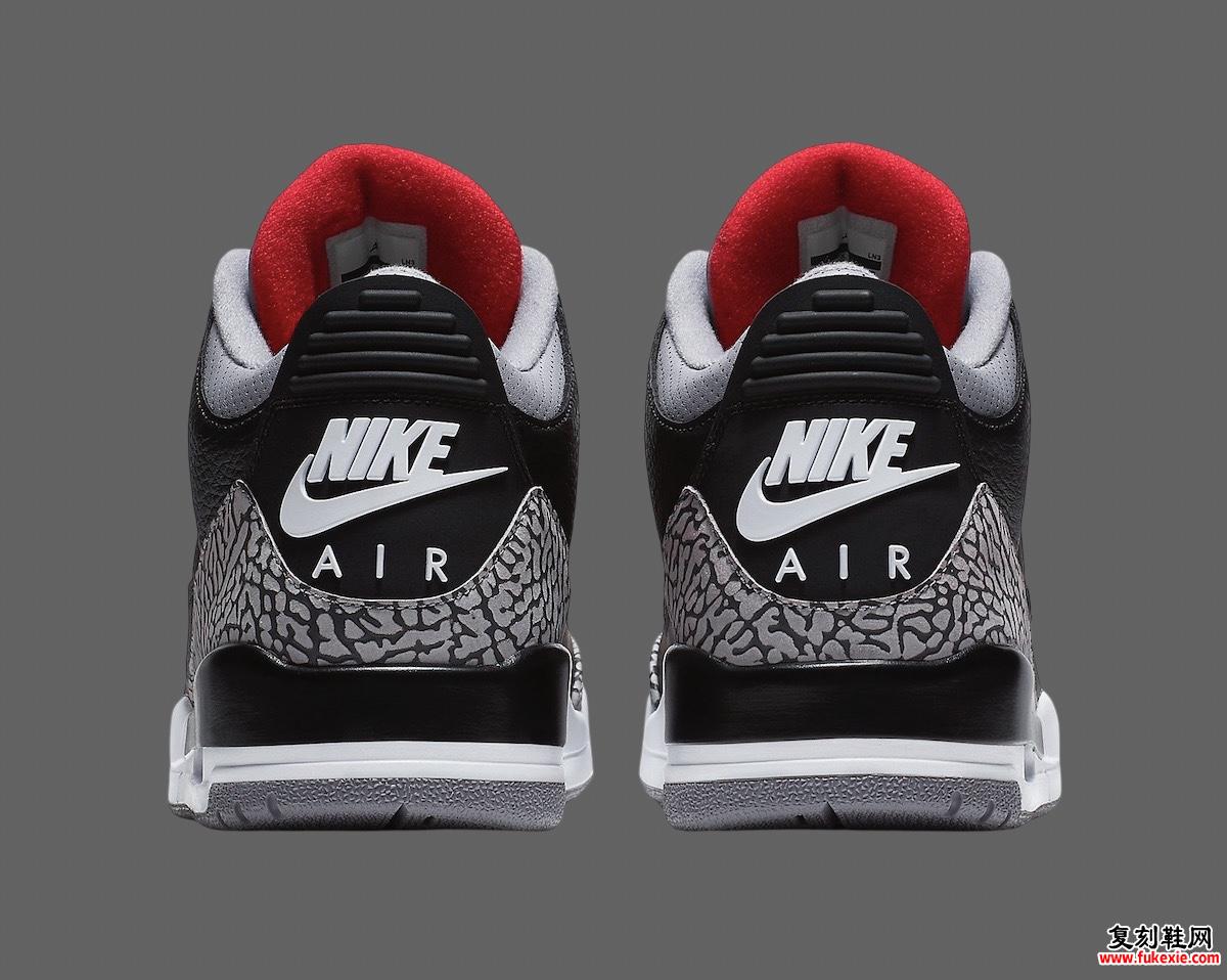 AIR JORDAN 3 OG “BLACK CEMENT” 将于 2024 年 11 月回归 货号：DN3707-010