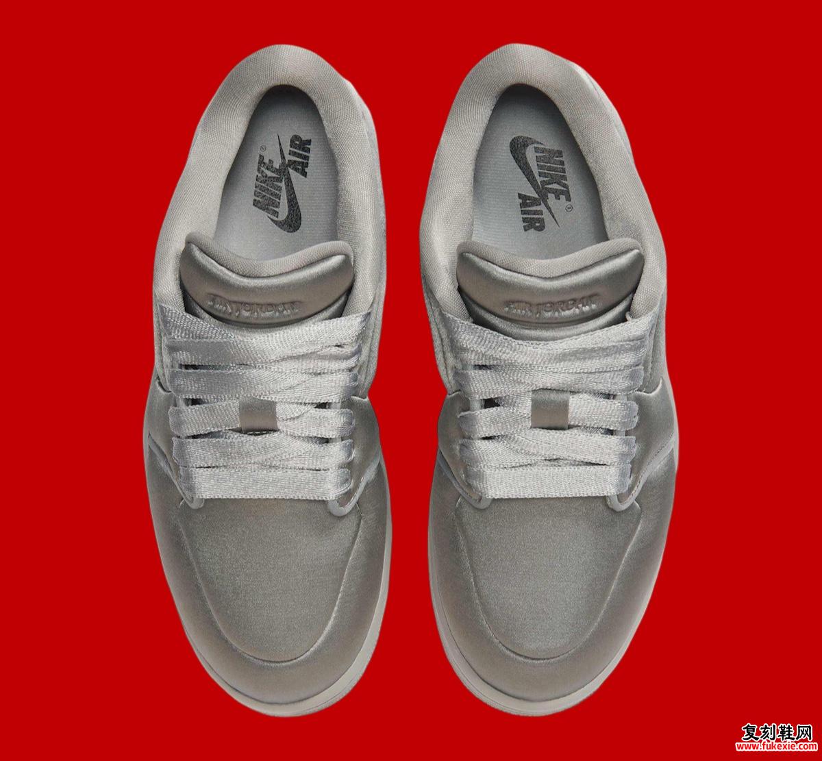 Air Jordan 1 Low Method of Make “Satin Grey” 将于 2025 年春季发布 货号：HF3969-002