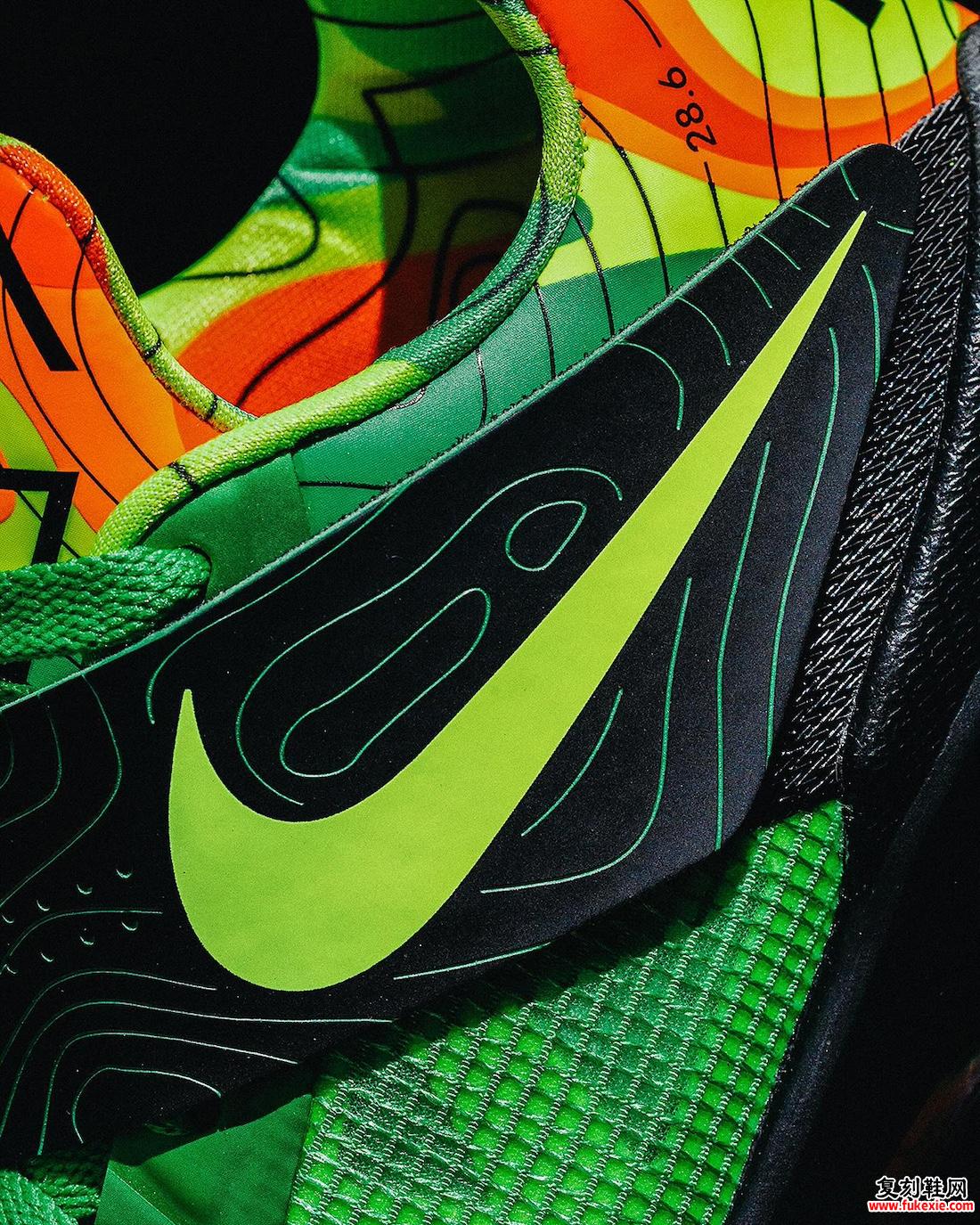 NIKE KD 4 “WEATHERMAN” SHOCK DROP（2024 年 5 月）货号：FN6247-300