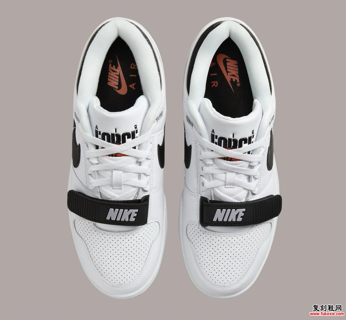 NIKE AIR ALPHA FORCE 88 “WHITE/BLACK” 2024 秋季发售 货号：FQ8183-100