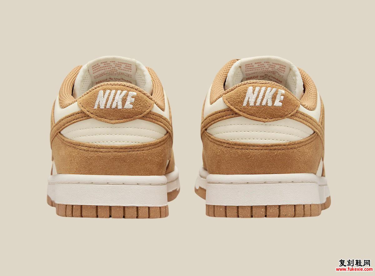 NIKE DUNK LOW NEXT NATURE“FLAX SUEDE” 将于 2024 年秋季发售