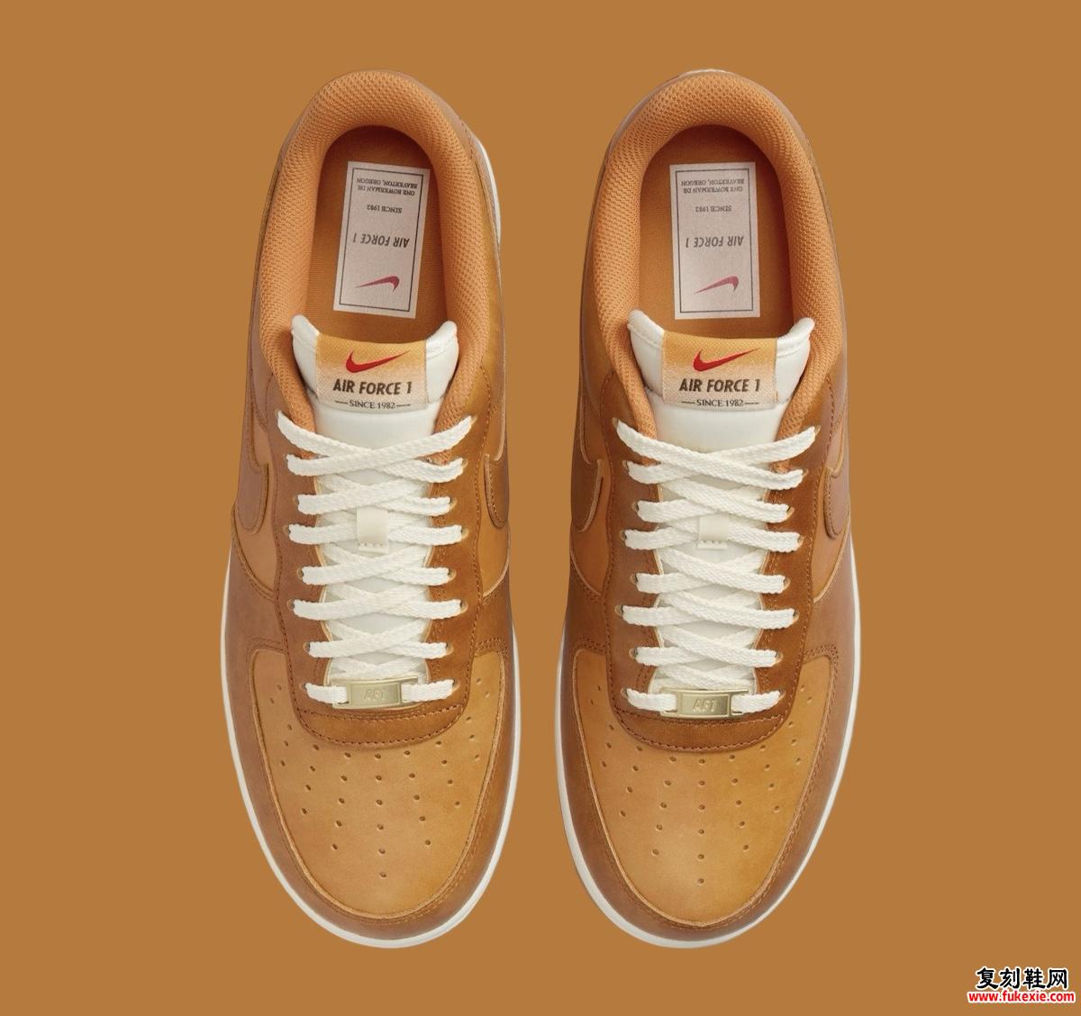 Nike Air Force 1 Low “Sunset/Russet” 加入 Since 1982 系列 货号：HQ3639-720