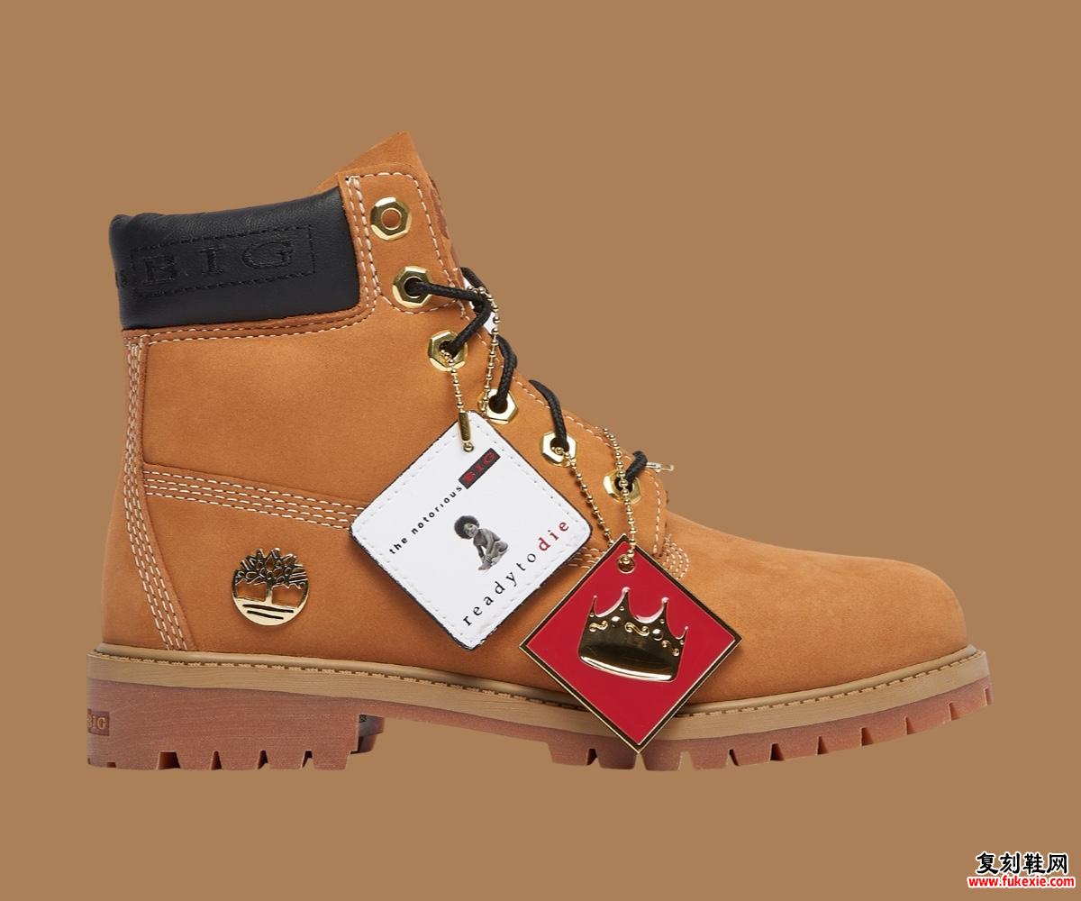 臭名昭著的 B.I.G. x Timberland 6 英寸靴子将于 2024 年 9 月发布