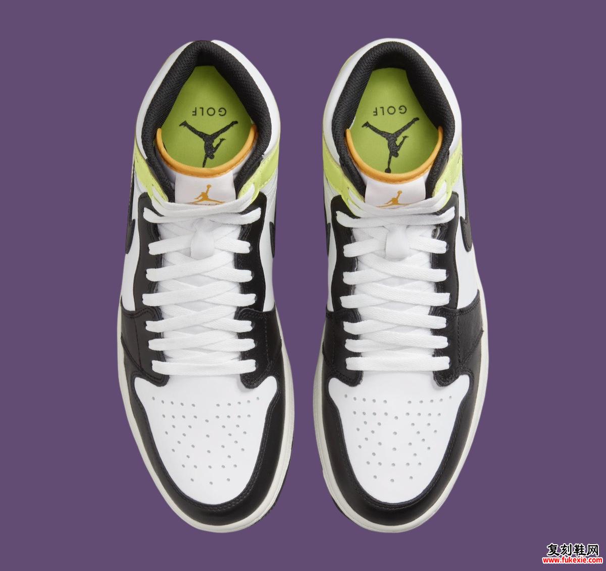 Air Jordan 1 High Golf “Volt Gold” 现已上市（2024 年 9 月）货号：DQ0660-105