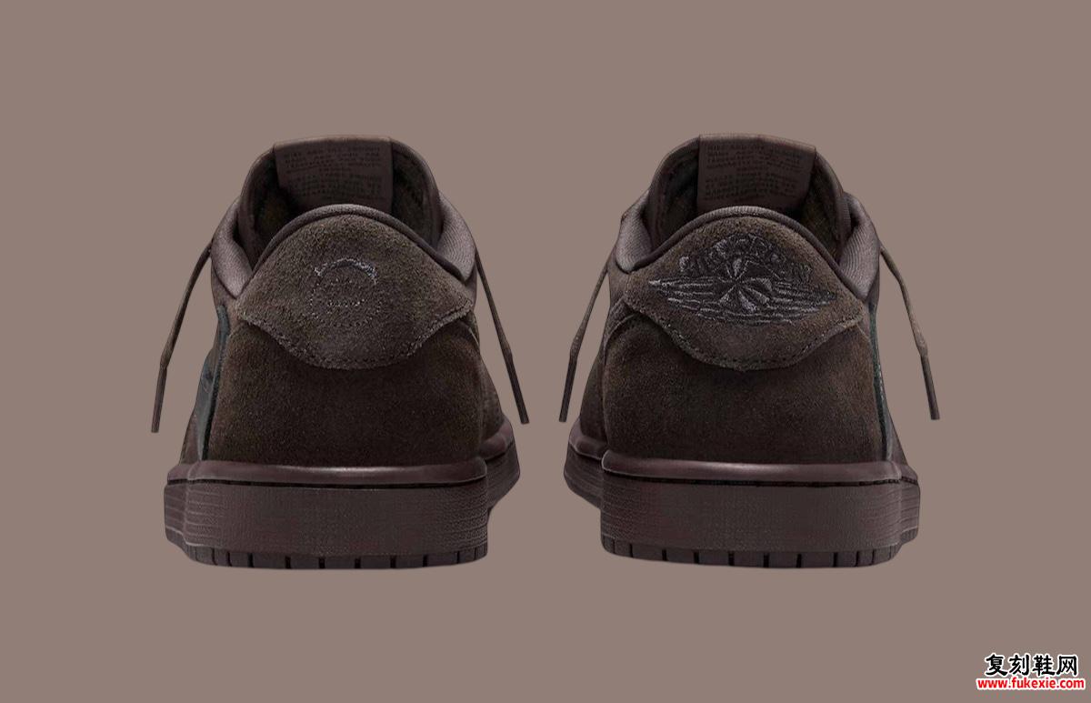 Travis Scott x Air Jordan 1 Low OG “Velvet Brown” 将于 2024 年 12 月发布