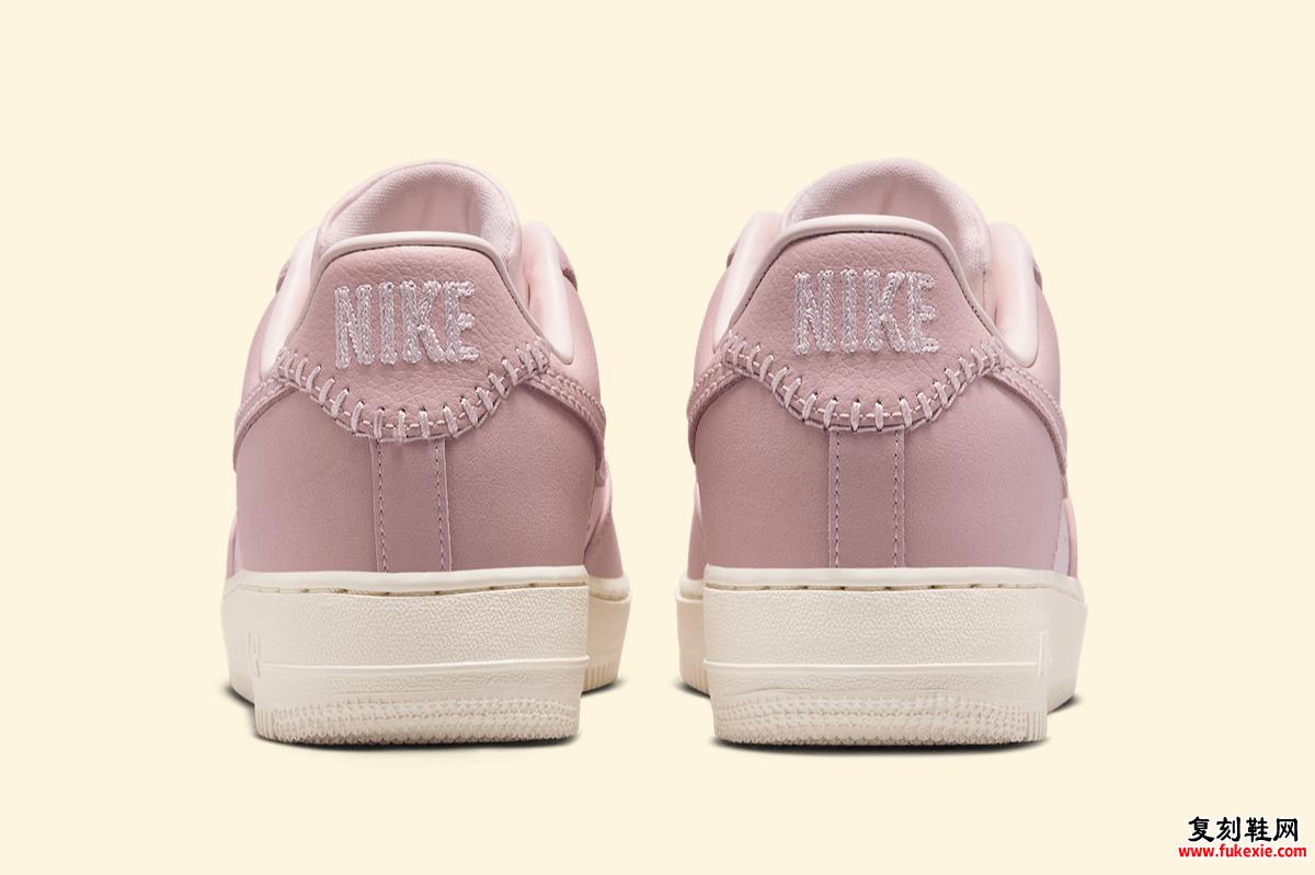 Nike Air Force 1 Low “Pink Oxford” 搭配绒面革流苏 货号：IB4654-661