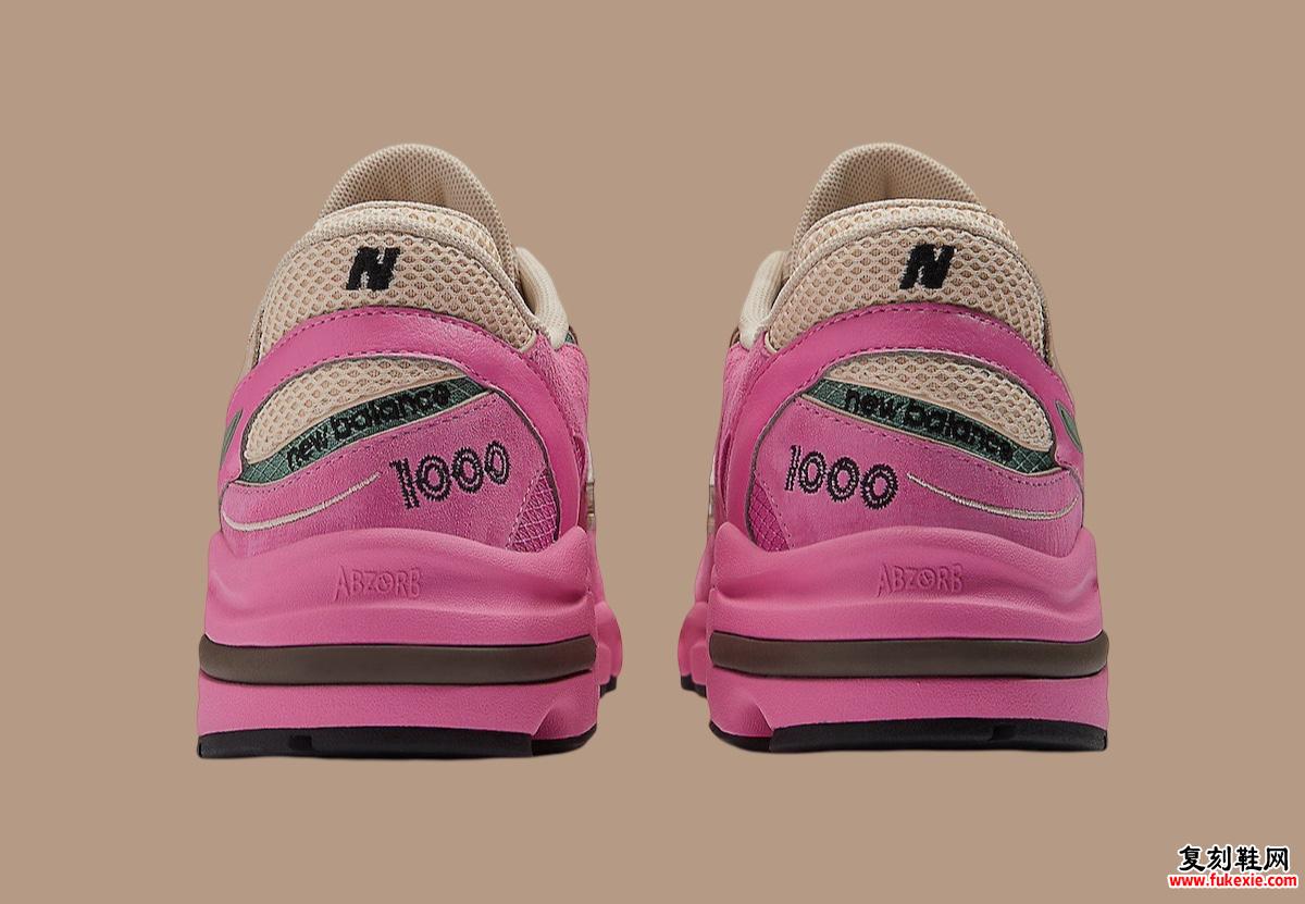 NEW BALANCE 1000“棕褐色/粉色”将于 2024 年 9 月发售 货号：M1000MC