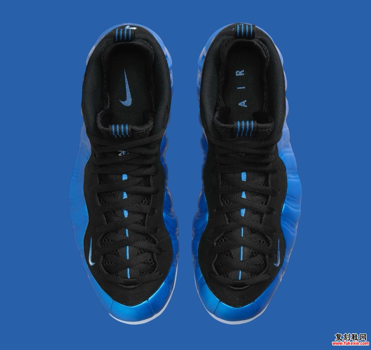 NIKE AIR FOAMPOSITE ONE “DARK NEON ROYAL” 2024 年 9 月发售 货号：FQ8181-511