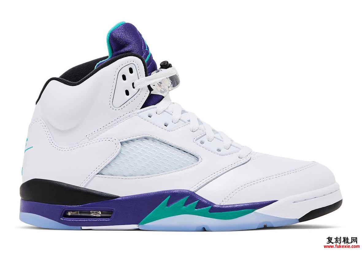 Air Jordan 5 “Grape” 2025 复刻版深度解析：经典回归与文化传承