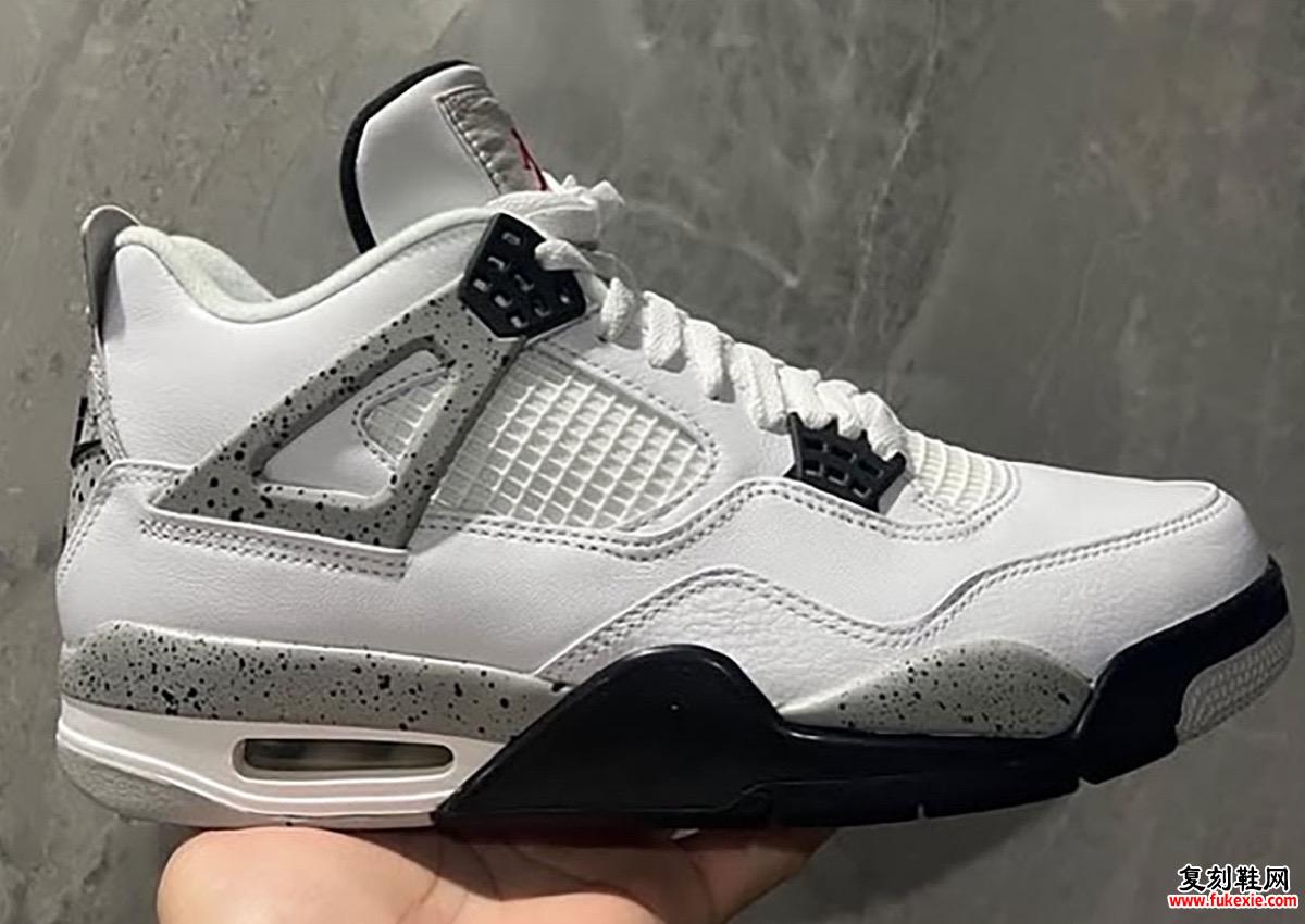 Air Jordan 4 OG “White Cement” 将于 2025 年 5 月回归 货号：FV5029-100