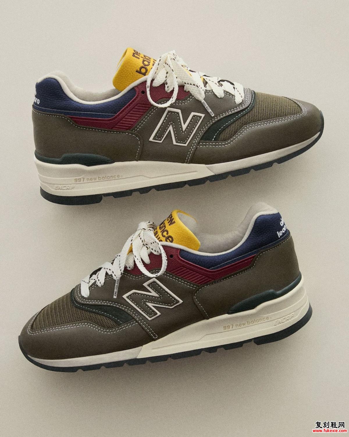 Aimé Leon Dore x New Balance 997 “Olive” 现已上市（2024 年 12 月）货号：U997AIM