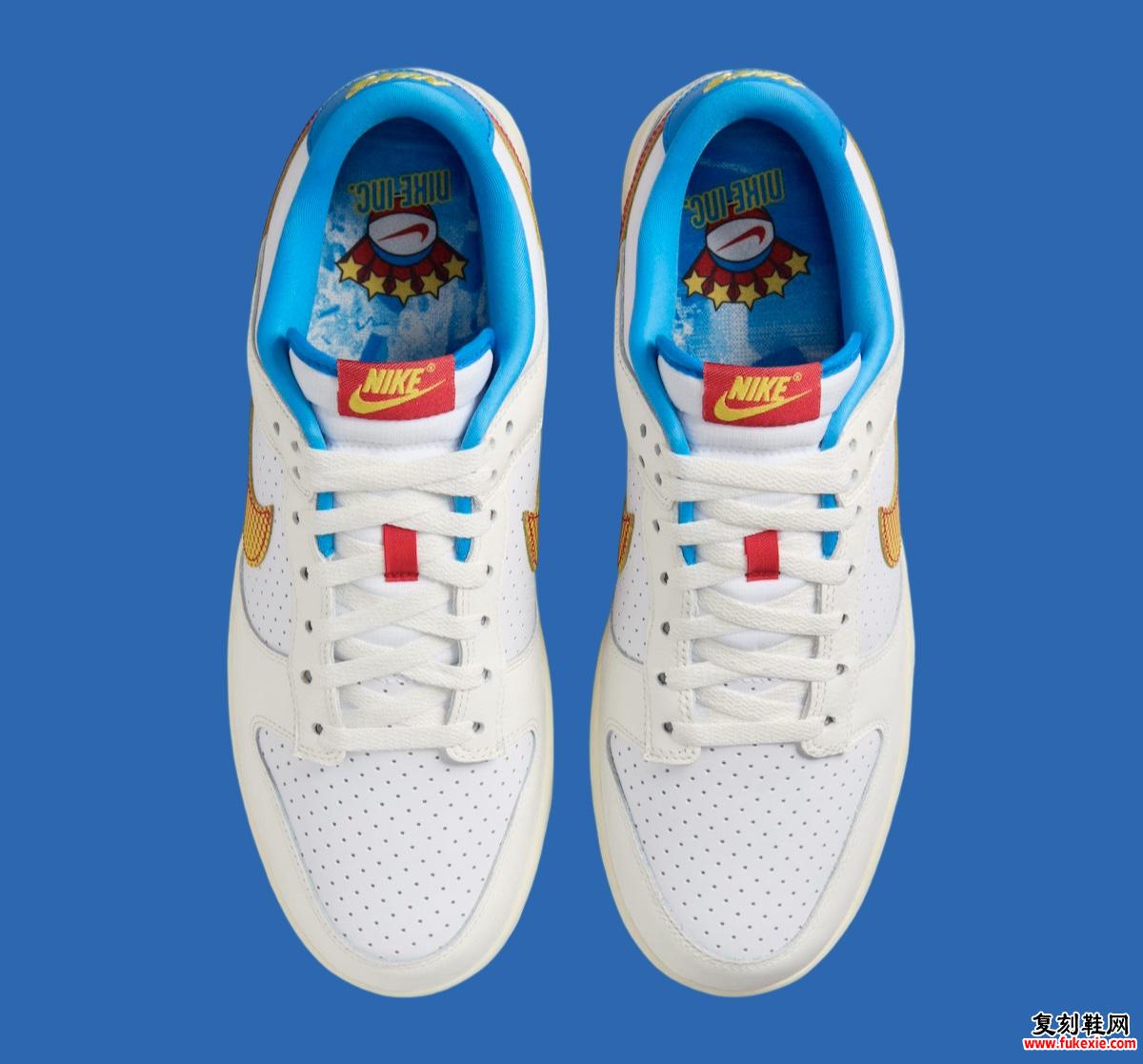 Nike Dunk Low “Harlem Globetrotters” 发布 2024 年假期 货号：HQ3613-133