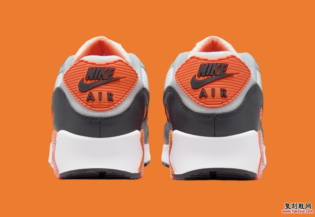 Nike Air Max 90 “Safety Orange” 为 2024 年万圣节着装 货号：DM0029-108