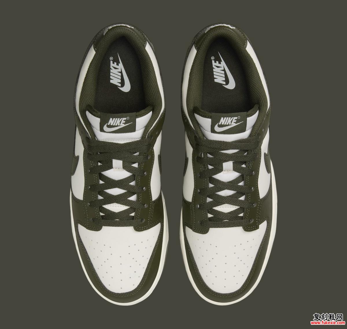 Nike Dunk Low “Cargo Khaki” 现已上市（2025 年 1 月）货号：HF5441-102