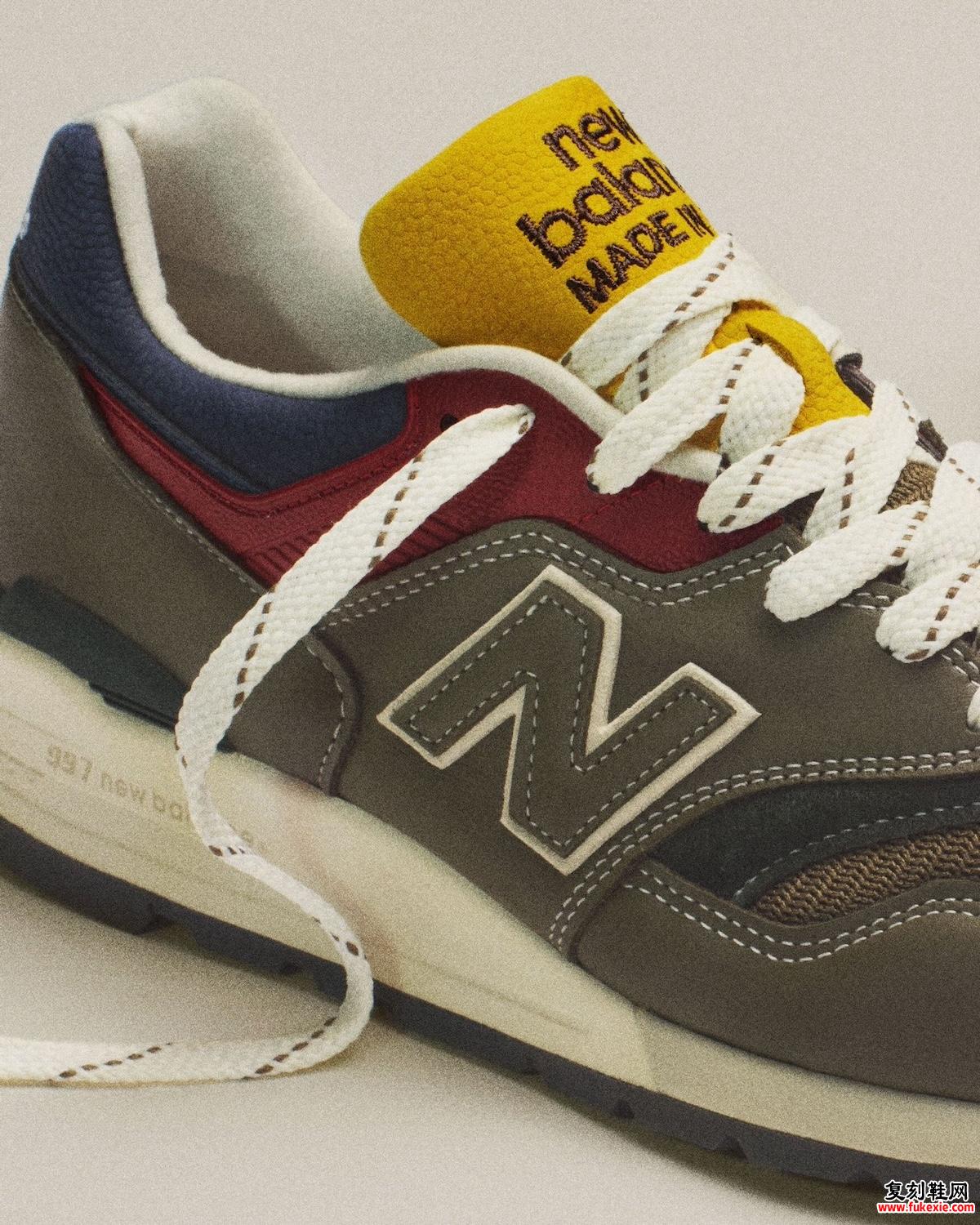 Aimé Leon Dore x New Balance 997 “Olive” 现已上市（2024 年 12 月）货号：U997AIM