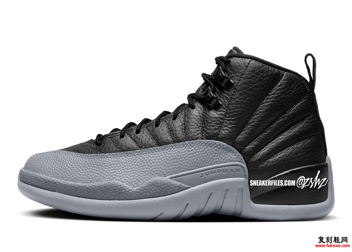 AIR JORDAN 12 “BLACK/WOLF GREY” 将于 2024 年 9 月发售 货号：CT8013-010