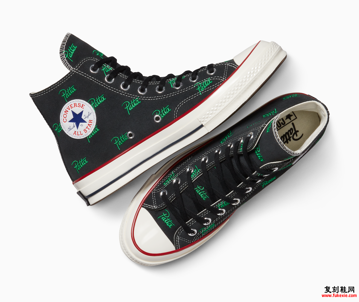 Patta x Converse Chuck 70 “20th Anniversary” Pack 将于 2024 年 12 月发布