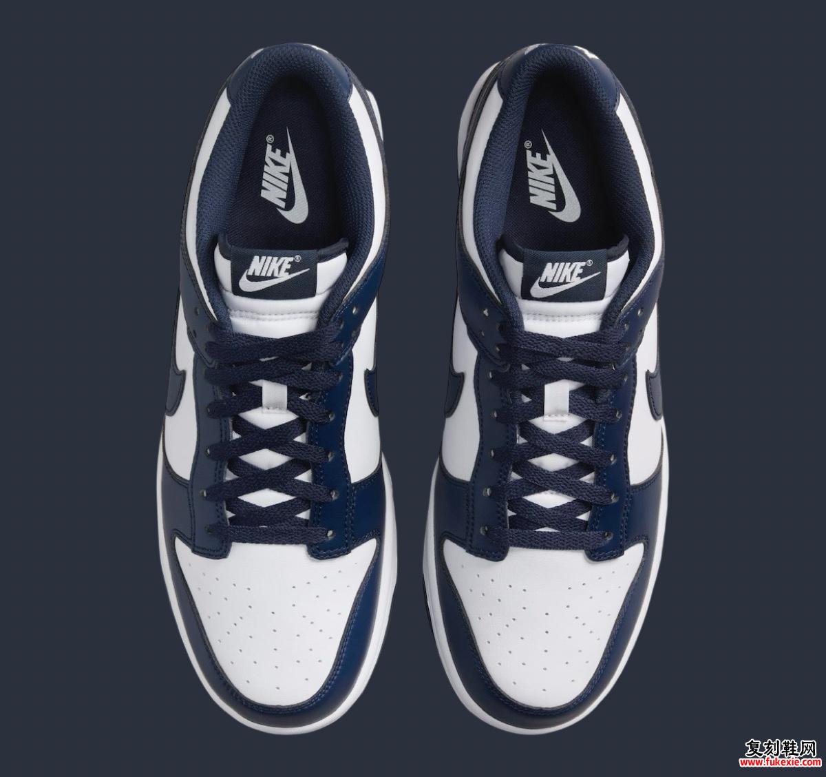 Nike Dunk Low “Midnight Navy” 将于 2025 年春季发布 货号：HF5441-107