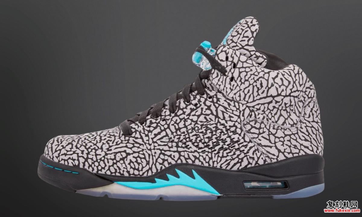 Air Jordan 5 3Lab5 “Elephant Print” 大象印花 货号：599581-007