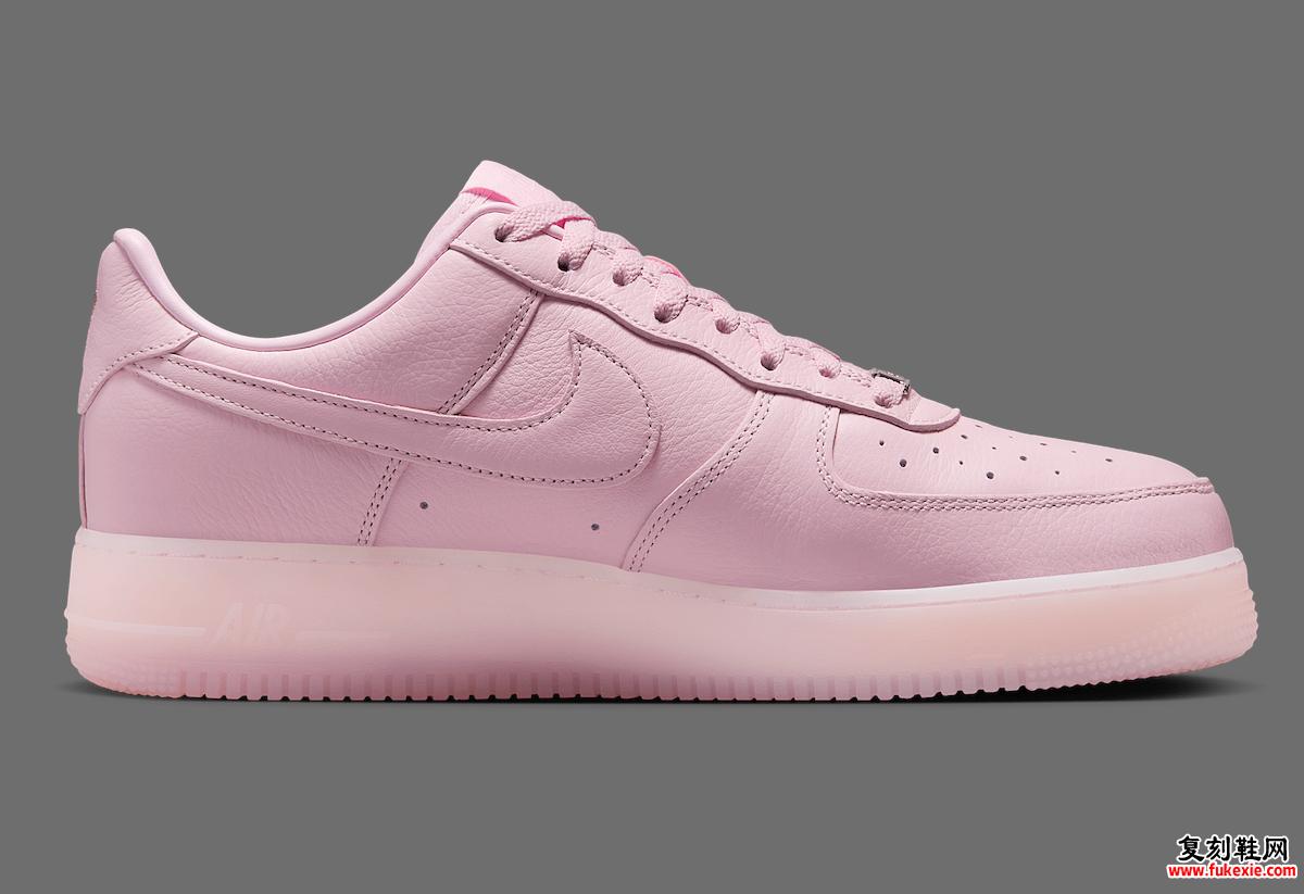 Drake联名Nike再掀粉红风暴！NOCTA Air Force 1 “Pink Foam” 2025春季发售全解析