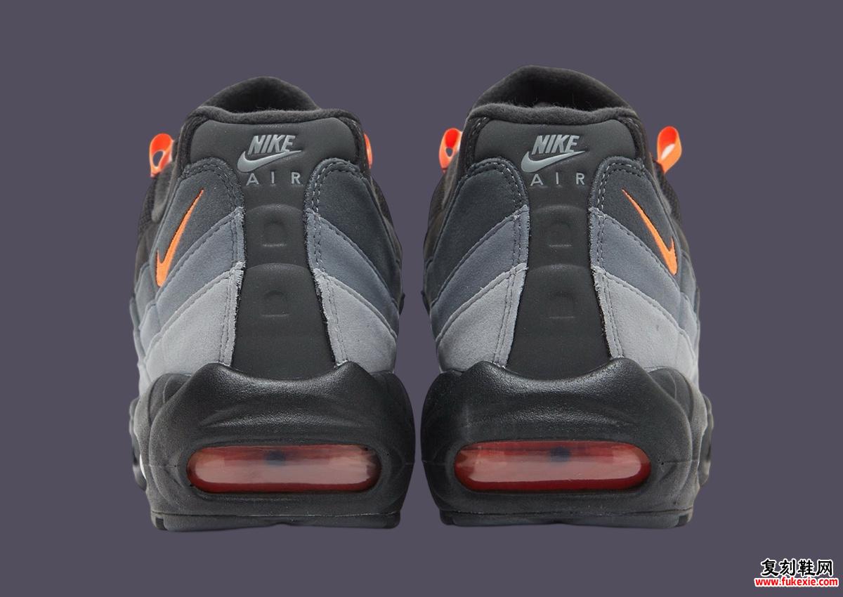 NIKE AIR MAX 95“黑色/深红色”将于 2024 年秋季发售 货号：FV4710-002