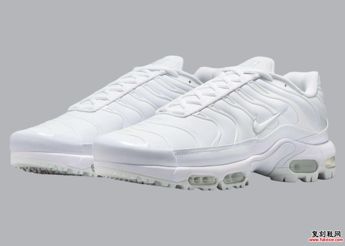 Nike Air Max Plus Golf “Triple White” 将于 2025 年春季发布 货号：FZ4150-100