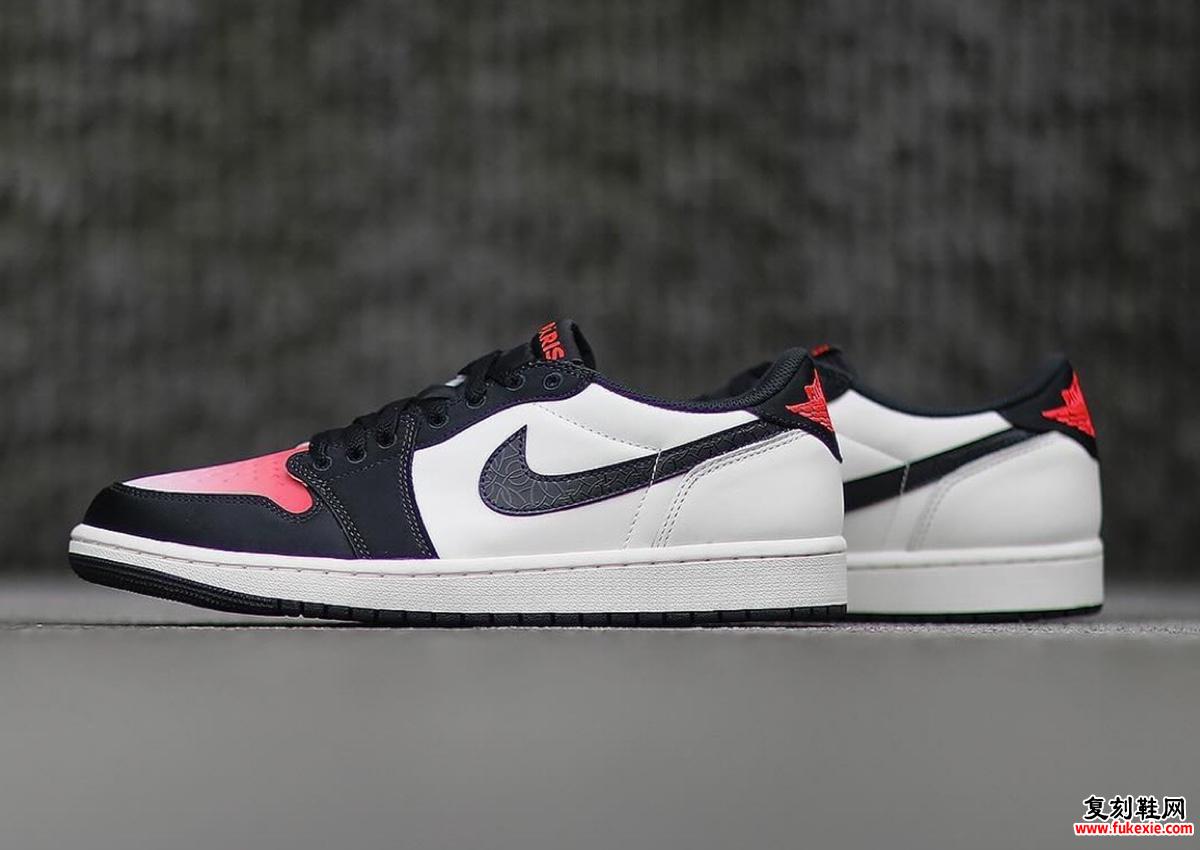 PSG x Air Jordan 1 Low OG 将于 2024 年 9 月发布 货号：HF8828-100