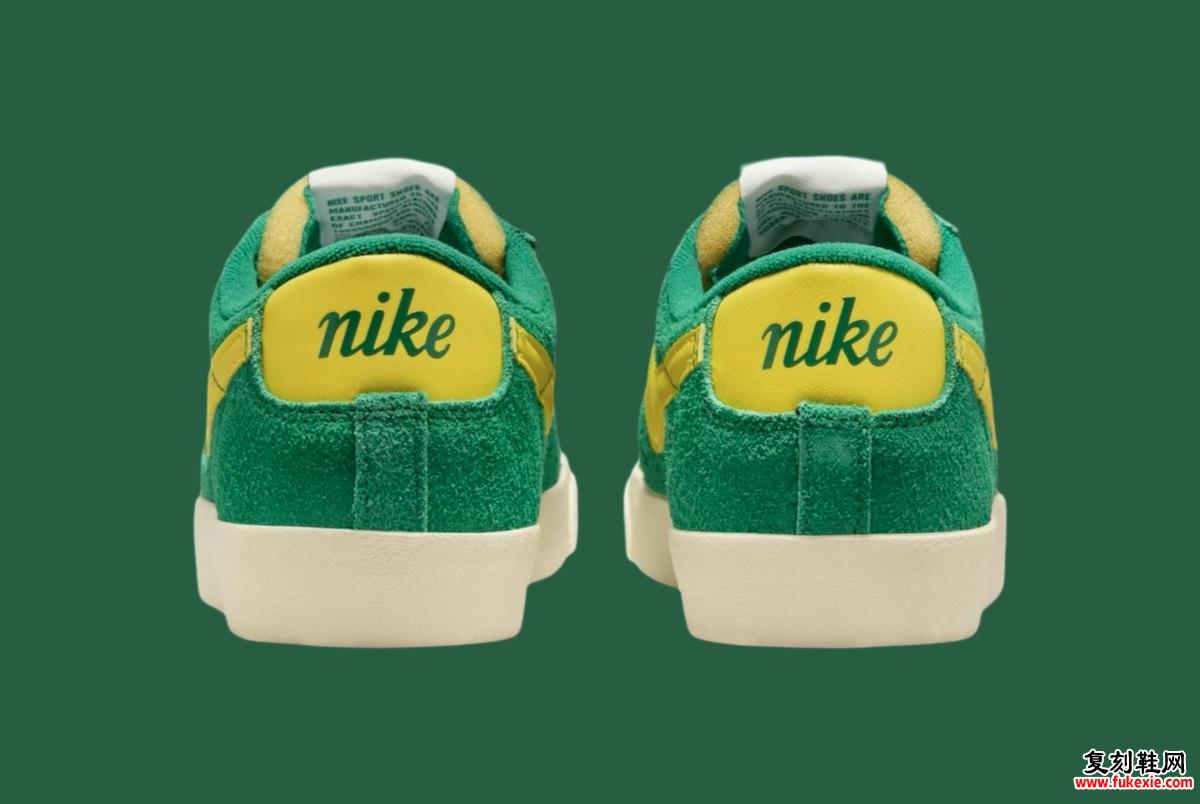 Nike Blazer Mid '77 “Oregon” 向俄勒冈鸭队致敬 货号：FQ8060-301