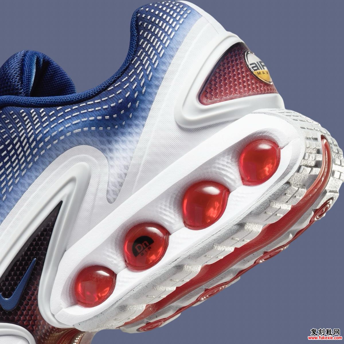 NIKE AIR MAX DN “USA” 现已上市（2024 年 7 月）货号：FV2250-100