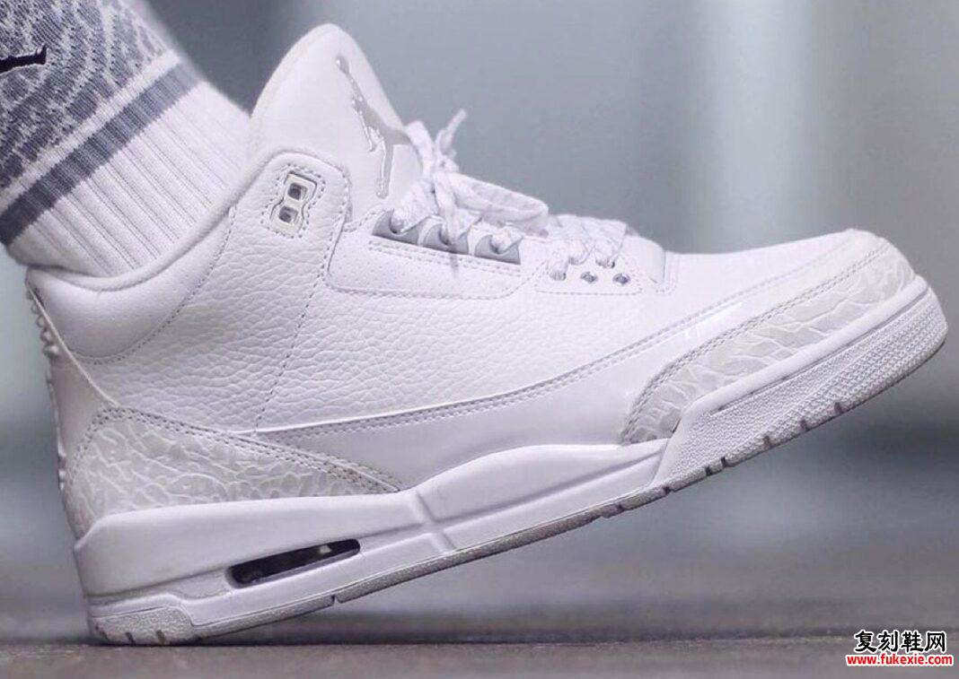 Air Jordan 3 “Pure Money” 将于 2025 年 8 月回归 货号：CT8532-111