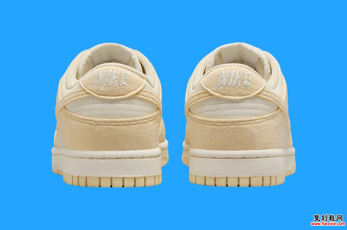 Nike Dunk Low “Soft Pearl” 2025 年春季发布 货号：HJ7673-004