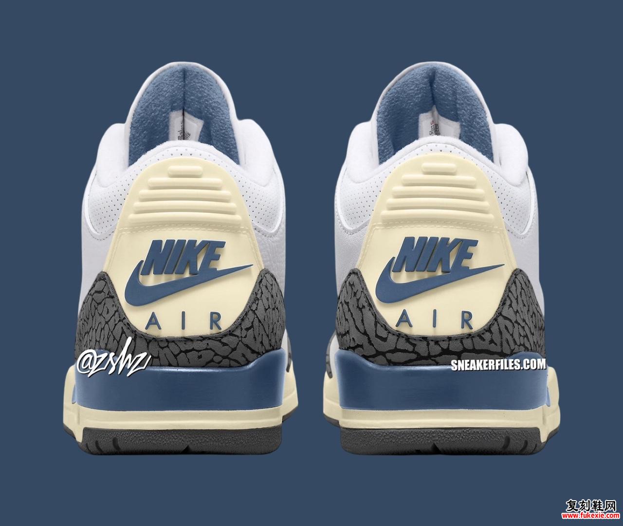 AIR JORDAN 3 OG “DIFFUSED BLUE” 将于 2025 年春季发售 货号：HV8571-100