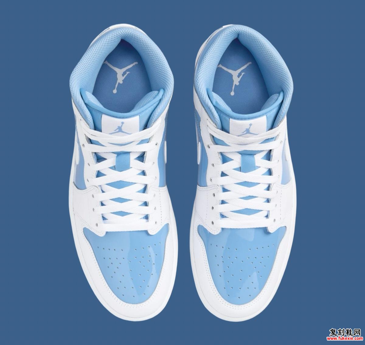 Air Jordan 1 Mid “Legend Blue” 现已上市（2024 年 11 月）货号：FZ2142-114