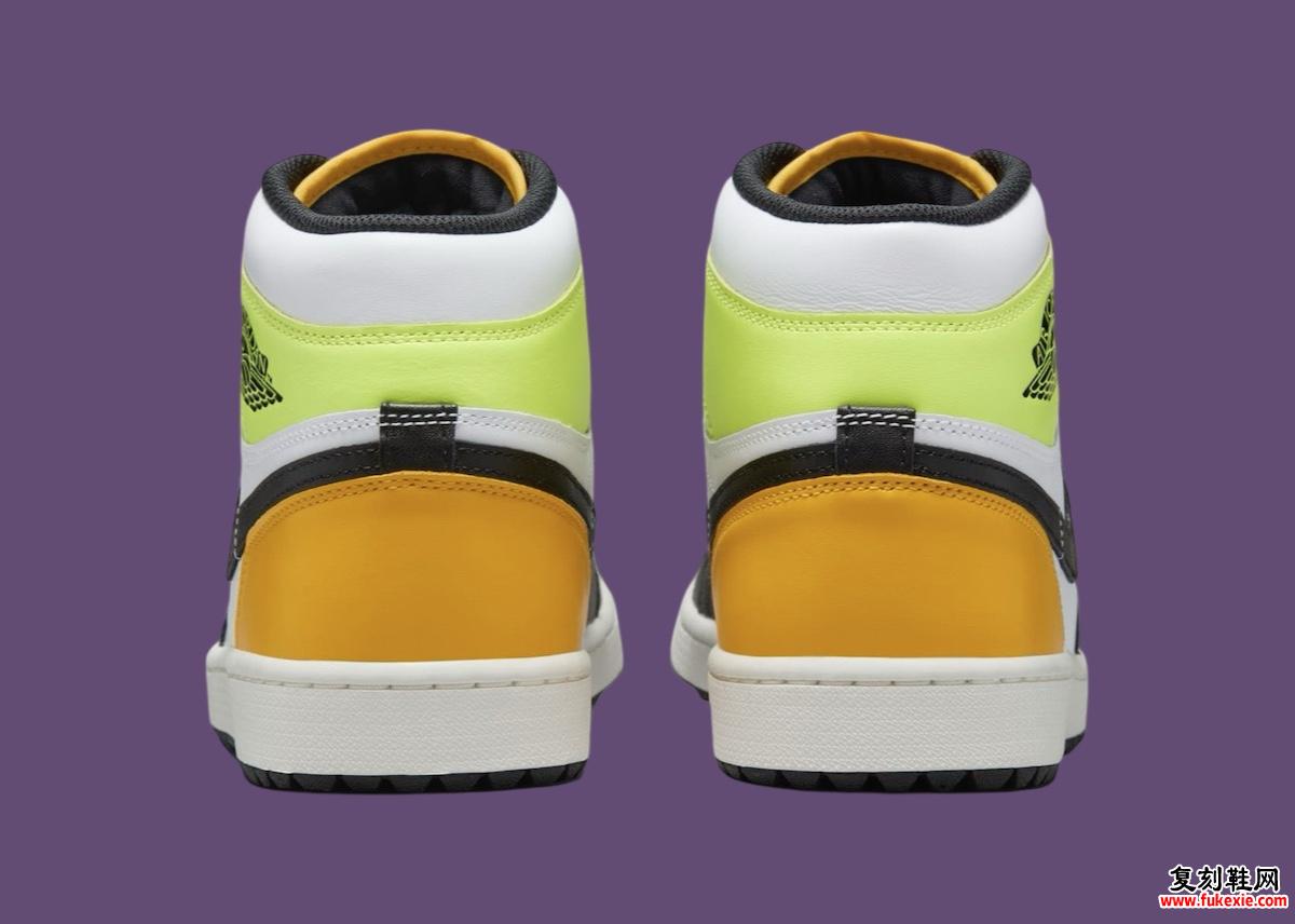 Air Jordan 1 High Golf “Volt Gold” 现已上市（2024 年 9 月）货号：DQ0660-105