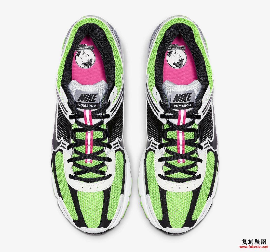 NIKE ZOOM VOMERO 5 “ELECTRIC GREEN” 将于 2024 年 6 月回归 货号：CI1694-300