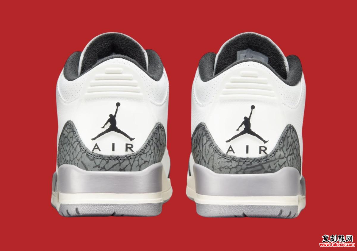 AIR JORDAN 3 “水泥灰” 将于 2024 年 8 月发售 货号：CT8532-106